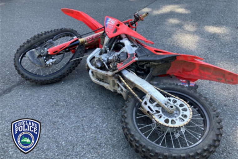 Kirkland Teen Hospitalized Following Dirt Bike Collision in Totem Lake; Police Emphasize Road Safety Laws