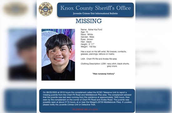 Knox County Community Relieved as Missing Teen Asher Kai Ford Found Safe