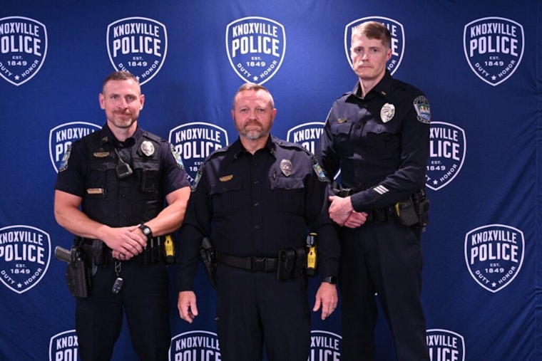 Knoxville Police Department Elevates Three Veteran Officers to Key Supervisory Roles