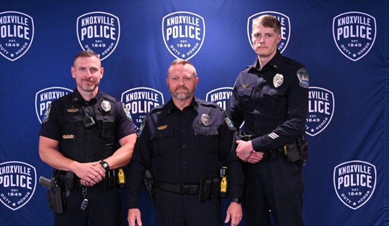 Knoxville Police Department Elevates Three Veteran Officers to Key Supervisory Roles