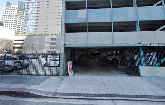 LAFD Swiftly Extinguishes Vehicle Fire in Downtown Los Angeles Parking Structure; No Injuries Reported