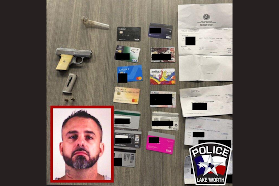Lake Worth Police Arrest Man on Meth with Stolen IDs and Firearm Found Sleeping in Handicap Parking Spot