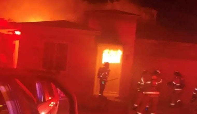 Las Cruces Home Damaged in Overnight Fire, No Injuries Reported