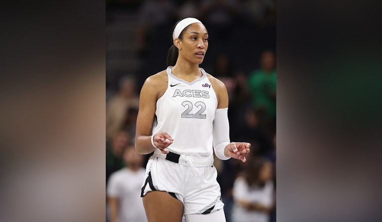 Las Vegas Aces Triumph Over Washington Mystics for 10th Consecutive Win, A'ja Wilson Scores 36 Points