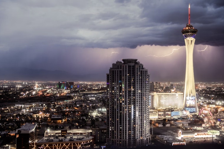 Las Vegas Forecast Scattered Thunderstorms to Give Way to Sunny Skies and Rising Temperatures