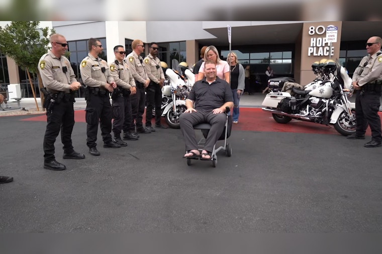 Las Vegas Police Officer on the Mend After Traffic Accident, Community Rallies for Swift Recovery