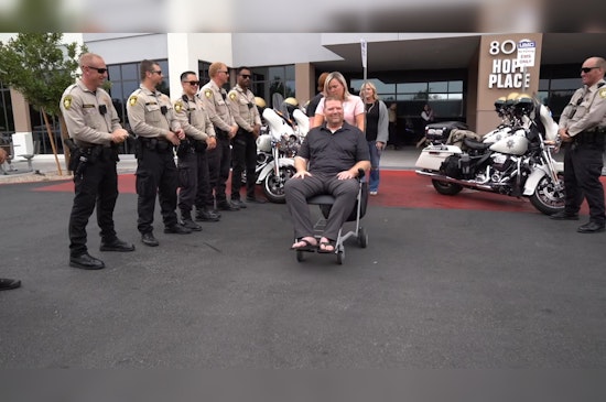 Las Vegas Police Officer on the Mend After Traffic Accident, Community Rallies for Swift Recovery