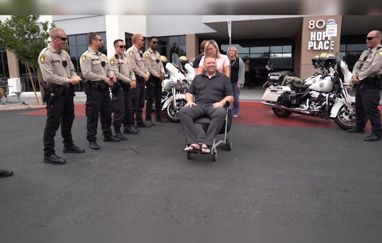 Las Vegas Police Officer on the Mend After Traffic Accident, Community Rallies for Swift Recovery