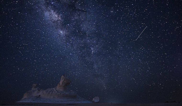Las Vegas Stargazers Face Moonlight Challenge During Peak Perseid Meteor Shower
