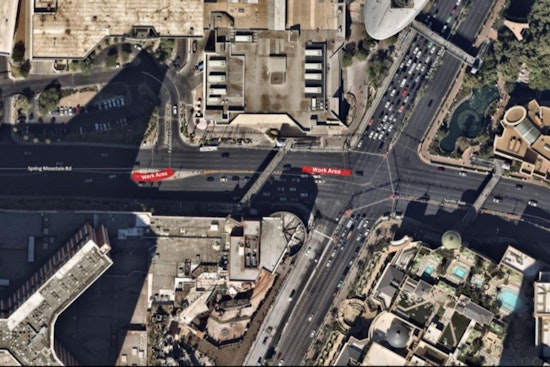 Las Vegas Strip Sewer Repairs to Disrupt Nightly Traffic Starting August 10