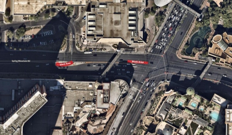 Las Vegas Strip Sewer Repairs to Disrupt Nightly Traffic Starting August 10