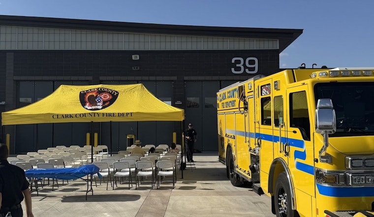 Las Vegas Valley Welcomes New Fire Station #39 with Unique Hose-Cutting Ceremony