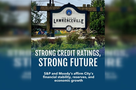 Lawrenceville Praised for Fiscal Responsibility with Strong Credit Ratings from S&P and Moody’s