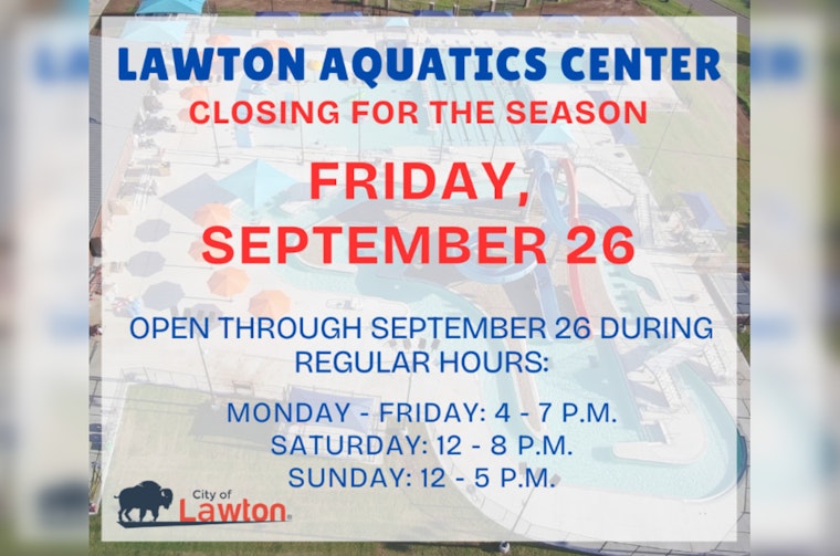 Lawton’s New Aquatics Center Wraps Up Its Inaugural Season, Final Splash on September 26