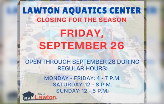 Lawton’s New Aquatics Center Wraps Up Its Inaugural Season, Final Splash on September 26