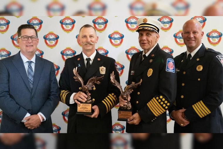 Lehi Fire Chief Honored with Prestigious 'Fire Chief of the Year' Award by International Association