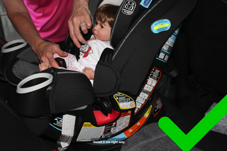 VIDEO: Lewisville Police Department Offers Free Child Safety Seat Clinics to Ensure Proper Car Seat Use