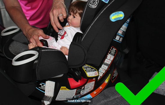 VIDEO: Lewisville Police Department Offers Free Child Safety Seat Clinics to Ensure Proper Car Seat Use