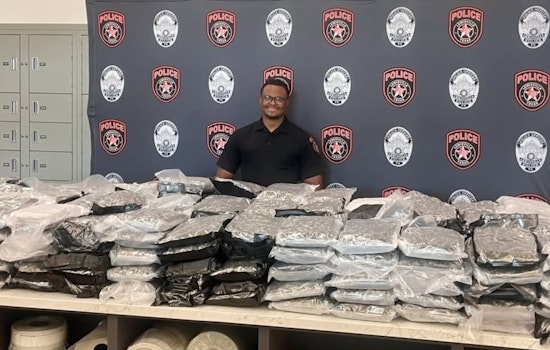 Lewisville Police Seize 285 Pounds of Marijuana During Traffic Stop, Driver Faces Charges