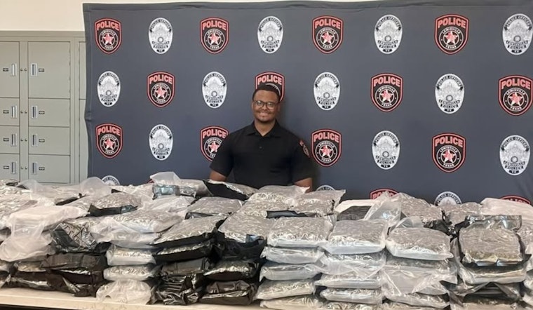 Lewisville Police Seize 285 Pounds of Marijuana During Traffic Stop, Driver Faces Charges