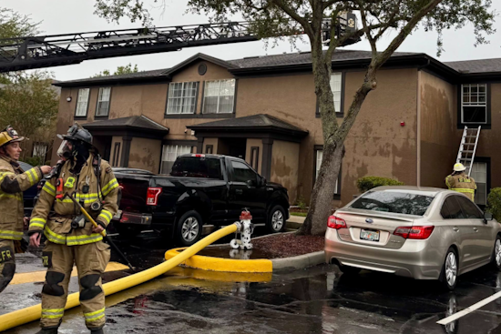 Lightning Strike Ignites Fire at St. Cloud Village Apartment Complex, Red Cross Aids Displaced Residents
