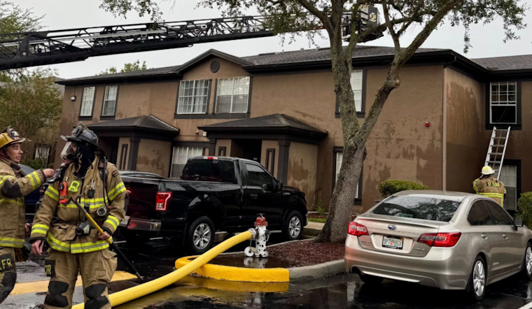 Lightning Strike Ignites Fire at St. Cloud Village Apartment Complex, Red Cross Aids Displaced Residents