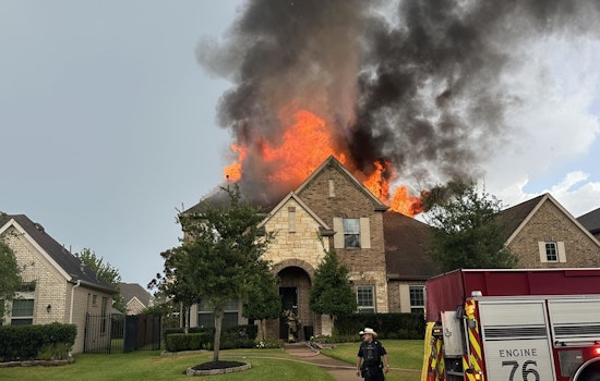 Lightning Strike Ignites Spring Home in Harris County, No Injuries Reported