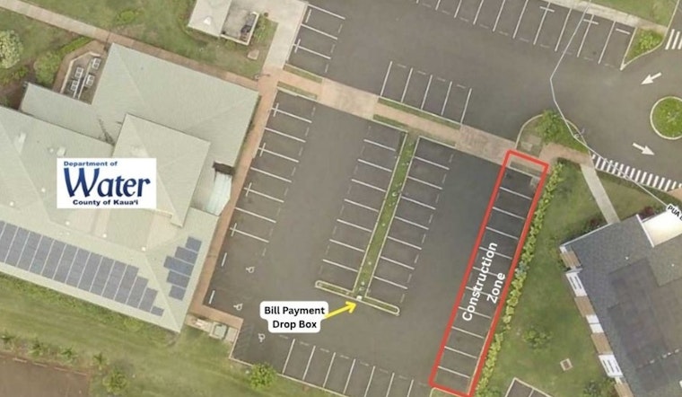 Līhuʻe DOW Office Parking Lot to Undergo Safety Upgrades This Saturday