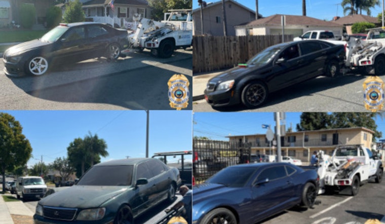 Long Beach Police Arrest Suspects from Los Angeles and Lakewood Linked to Commercial Burglary and Street Racing