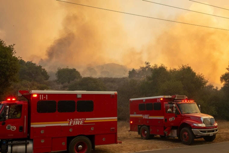 Los Angeles County Issues Unhealthy Air Quality Advisory Amid Canyon Wildfire
