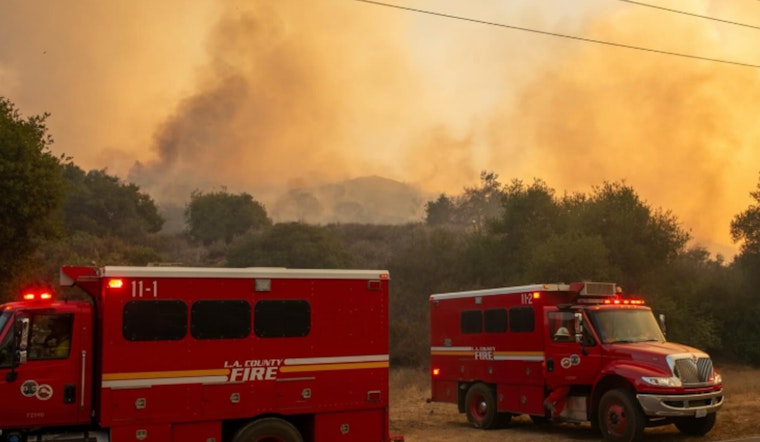 Los Angeles County Issues Unhealthy Air Quality Advisory Amid Canyon Wildfire