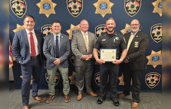 Loudon County Sheriff's Office Promotes Chris Hutchens to Chief Deputy Amid Celebratory Ceremony