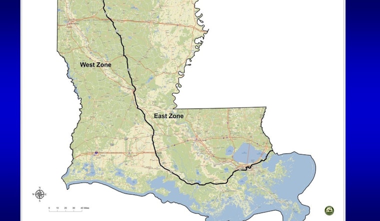 Louisiana Wildlife and Fisheries Commission Retains East-West Zone Strategy for 2026-2030 Waterfowl Seasons