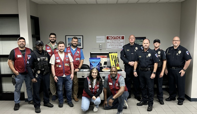 Lowe's of Statesville Donates New Grill and Treats to Police, Bolstering Community Ties