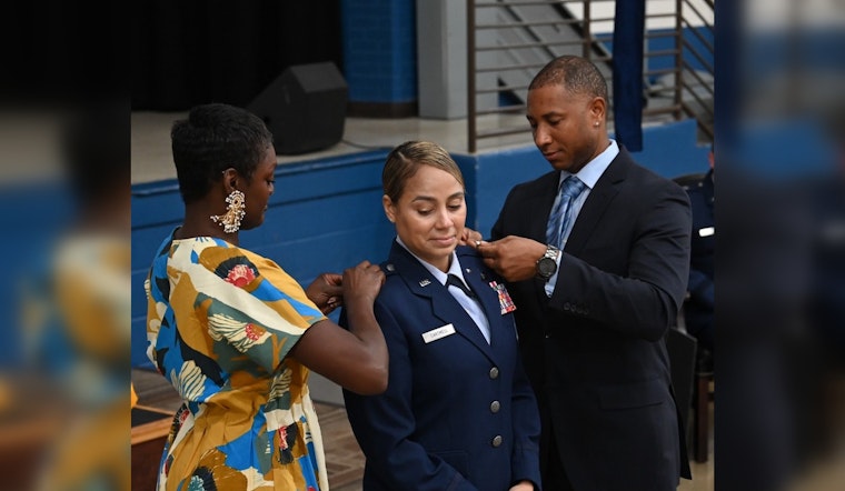 Lt. Col. Naudia Cartmell Takes Command of New Tennessee Recruiting and Retention Squadron in Nashville