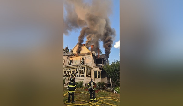 Lynn Firefighters Battle 3rd Alarm Blaze in Historic Victorian Home on Baltimore Street