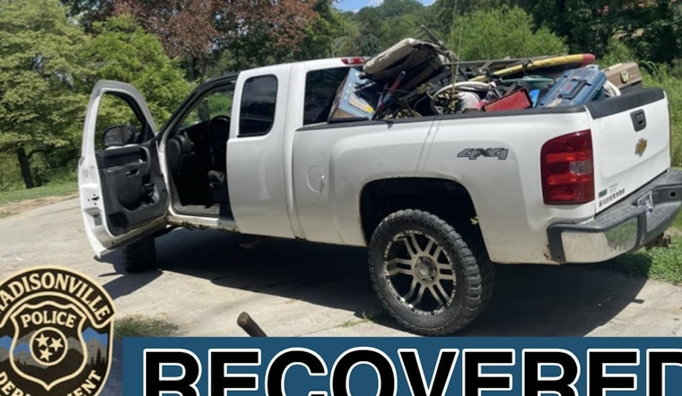 Madisonville Police Nab Suspected Burglar After Community Helps ID Vehicle, Virginia Gardner Charged with Property Theft