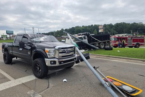 Major Collision Involving Dump Truck Disrupts Traffic in Lenoir City at Highways 11 and 70 Intersection