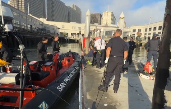 Man Rescued from Bay Waters Near San Francisco's Pier 1 by SFFD in Repeat Incident