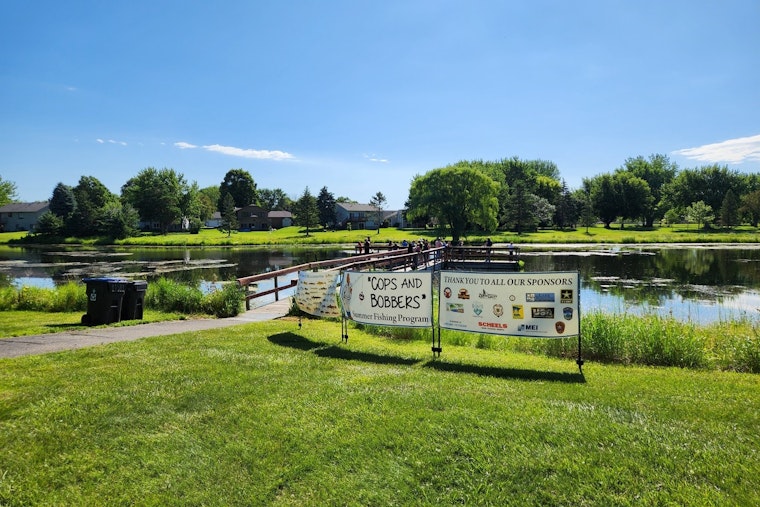 Mankato's Cops & Bobbers Program Bonds Police, Firefighters, and Youth Through Fishing and Safety Education