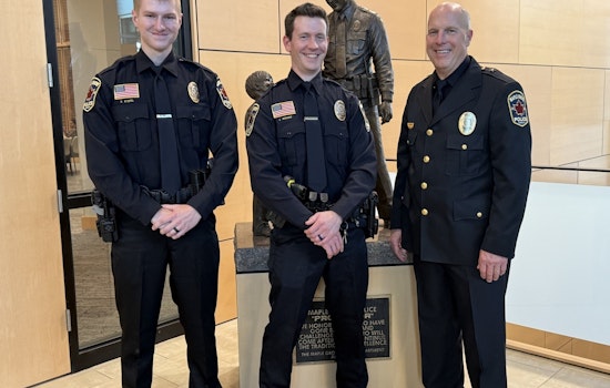 Maple Grove Welcomes New Officers Stiefel and Monsma to Police Force in Commitment to Public Safety