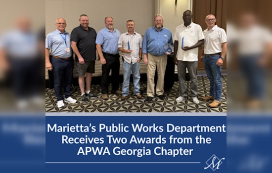 Marietta Public Works Department Earns Dual Honors from APWA Georgia Chapter