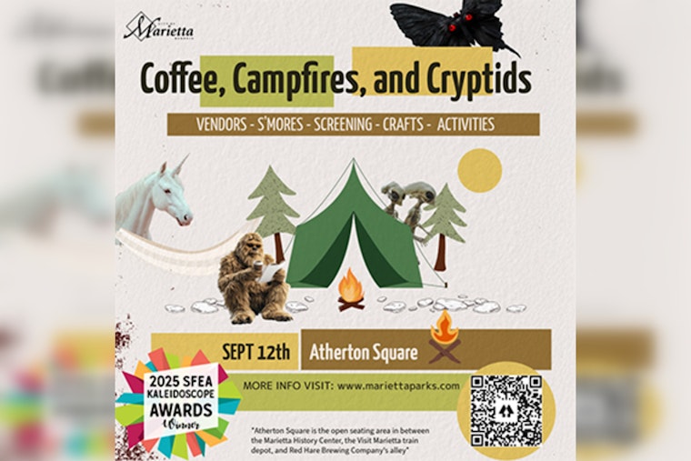 Marietta's "Coffee, Campfires, and Cryptids" Returns for an Enchanting Evening of Folklore and Fun
