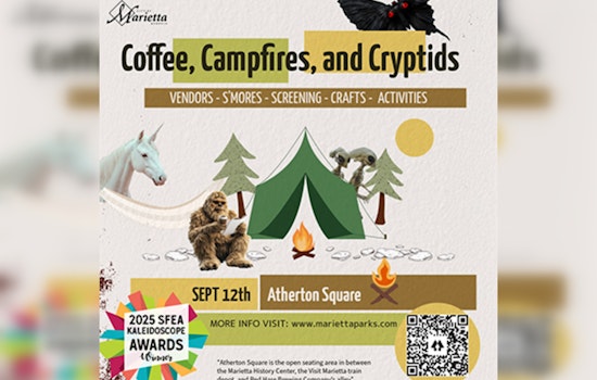 Marietta's "Coffee, Campfires, and Cryptids" Returns for an Enchanting Evening of Folklore and Fun