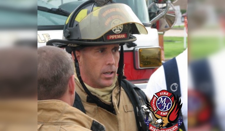 Maryland Heights Fire Protection District Celebrates Firefighter Chris Kirchhofer's 35 Years of Devoted Service