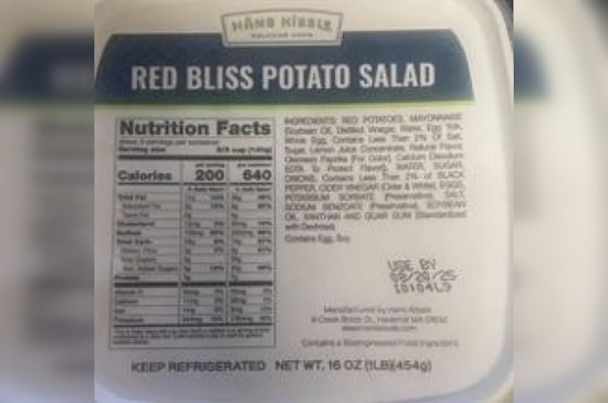 Massachusetts-Based Hans Kissle Recalls Mislabeled Pasta Salad Across Tri-State Area Over Allergy Concerns