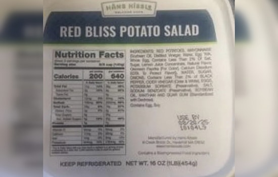 Massachusetts-Based Hans Kissle Recalls Mislabeled Pasta Salad Across Tri-State Area Over Allergy Concerns