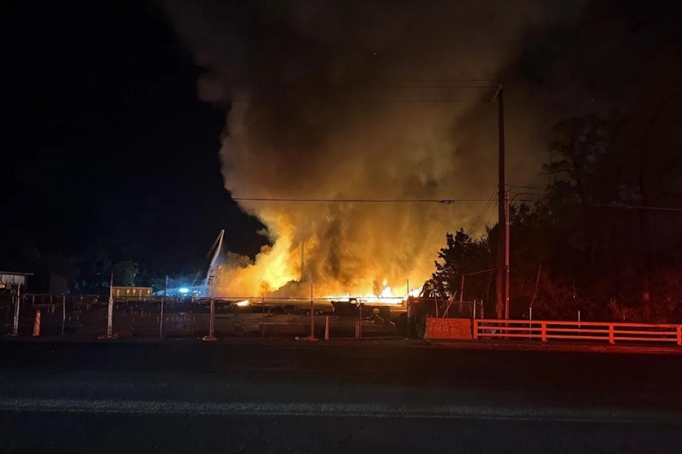Massive Blaze Devastates Apartment Building Under Construction in Ogden, ATF Investigates Potential Arson
