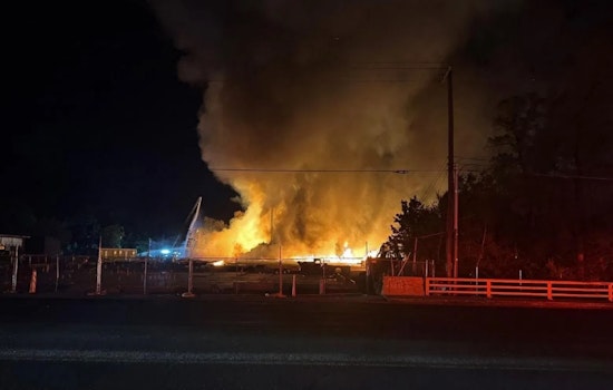 Massive Blaze Devastates Apartment Building Under Construction in Ogden, ATF Investigates Potential Arson