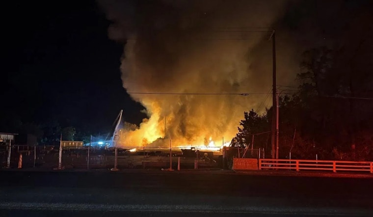 Massive Blaze Devastates Apartment Building Under Construction in Ogden, ATF Investigates Potential Arson